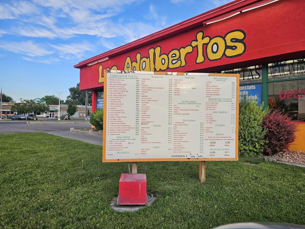 Los Adalbertos Menu image 1