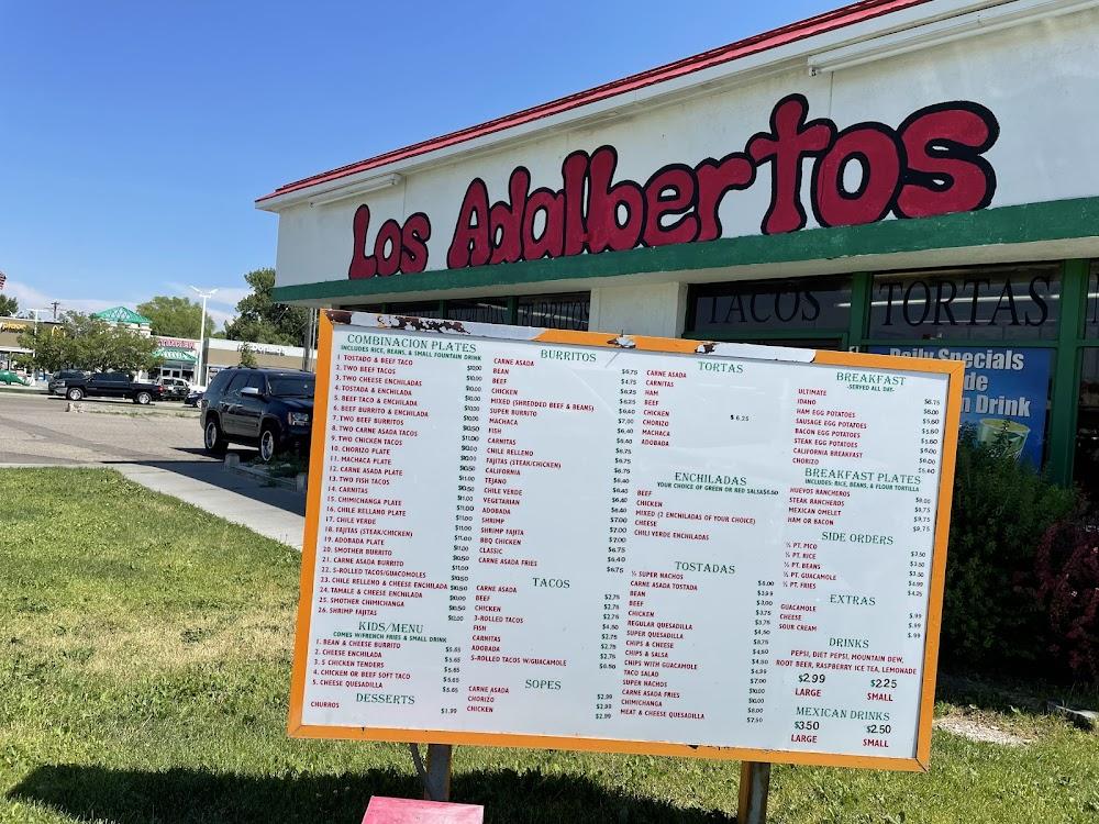 Los Adalbertos Menu image 2