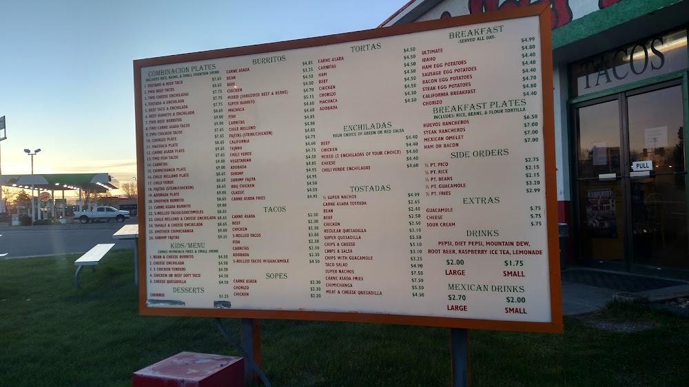 Los Adalbertos Menu image 4